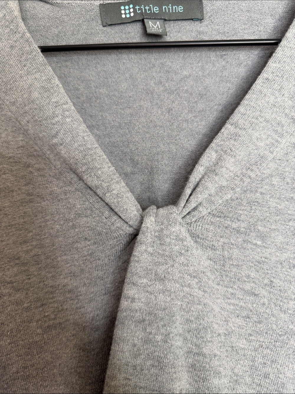 Title Nine Sweater Knot Front XS - Picture 5 of 9